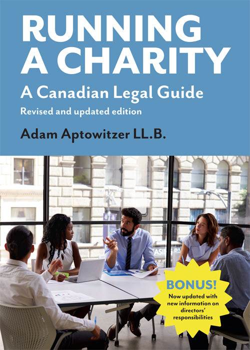 Running a Charity: A Canadian Legal Guide